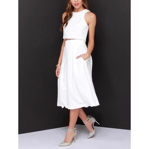 Rubber Ducky 2 piece Midi Dress